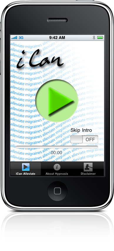 iCan Alleviate Migraines iPhone App